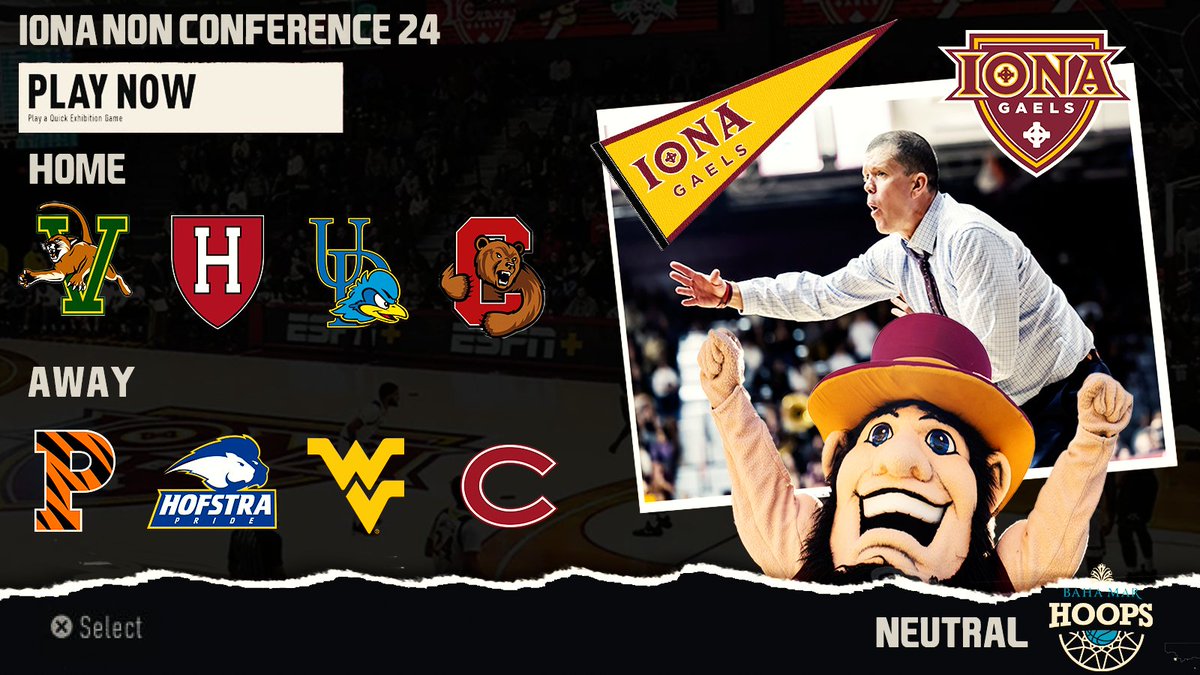 READY PLAYER ONE 🎮

The road to glory starts with a tough slate of non conference opponents and a quick stop at the Bahamas.

PRESS THE LIKE TO CONTINUE