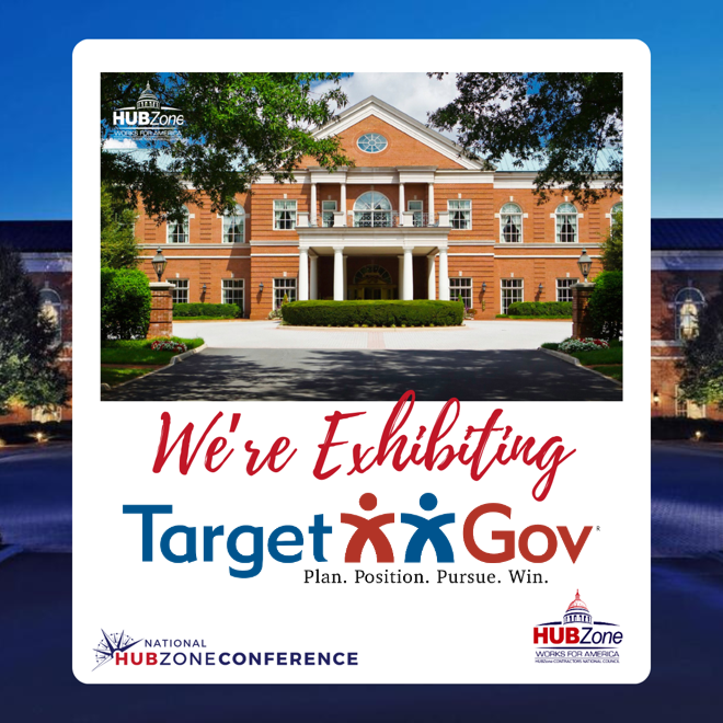 TargetGov's tweet image. Heading to #HUBZoneConf24? Stop by Booth 103 to meet Gloria Larkin, creator of the Capability Statement, and the TargetGov team! Let's chat about GovCon and AI tools. @HUBZoneCouncil #TargetGov #GovCon #HUBZoneConference #HZConf24