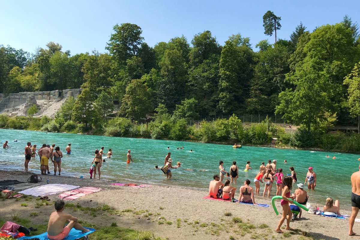 Sich abkühlen und in der Natur erholen: Schweizer Flüsse und Seen sind bei Jung und Alt beliebt 🌊. Doch wie gut ist die Badewasserqualität? Erfahren Sie es im heutigen Artikel des <a href="/bafuCH/">BAFU - OFEV - UFAM - FOEN</a> im MeteoSchweiz-Blog 👉meteoschweiz.admin.ch/ueber-uns/mete…