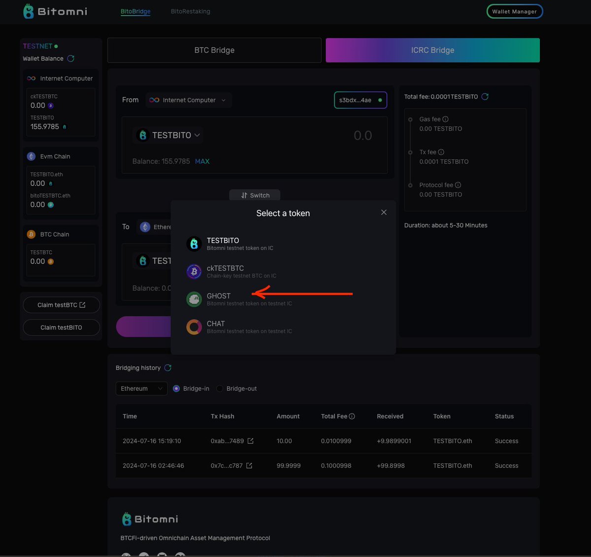 Welcoming a New Collaboration with @Bitomni_Global !

BitoBridge Testnet Engagement Campaign!

@Bitomni_Global , paving the way for seamless blockchain interoperability, and we want all Ghost Community members to be part of this groundbreaking journey. Let's dive into the