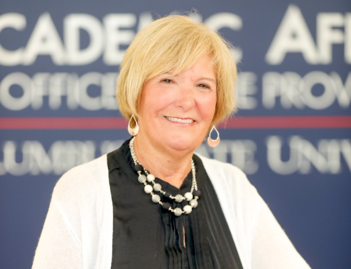 ColumbusState's tweet photo. ๐๐คJoin us in welcoming Dr. Venn as interim provost at CSU! With nearly 30 years in higher ed, she has held key roles across various institutions and brings a wealth of experience. Weโre excited to have her on board! #ColumbusState #HigherEd #Georgia https://t.co/OUeRNjIDx6