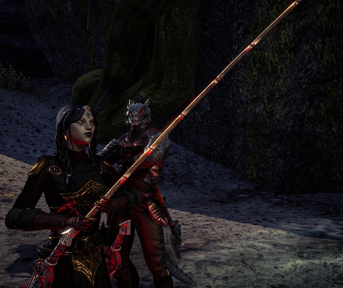 Savage_Nirnroot's tweet photo. Getting that weekly endeavor 🎣 It helps when you have such a great teacher 🤭🫶🏻

#ESO @TESOnline @ElderScrolls #Talia #SharpAsNight https://t.co/EcQ6TPRL57
