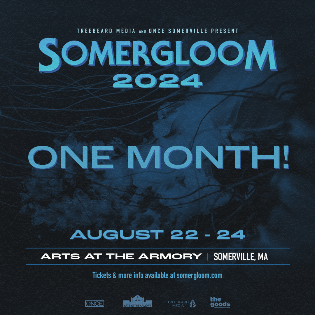 Day 1 of Somergloom is full of highlights! Final Gasp giving their only show in Boston for the rest of 2024, Big Brave from Montreal playing their new album, Lesser Glow opening the night on the big stage...and more! Join us a month from now. Tickets Somergloom.com.