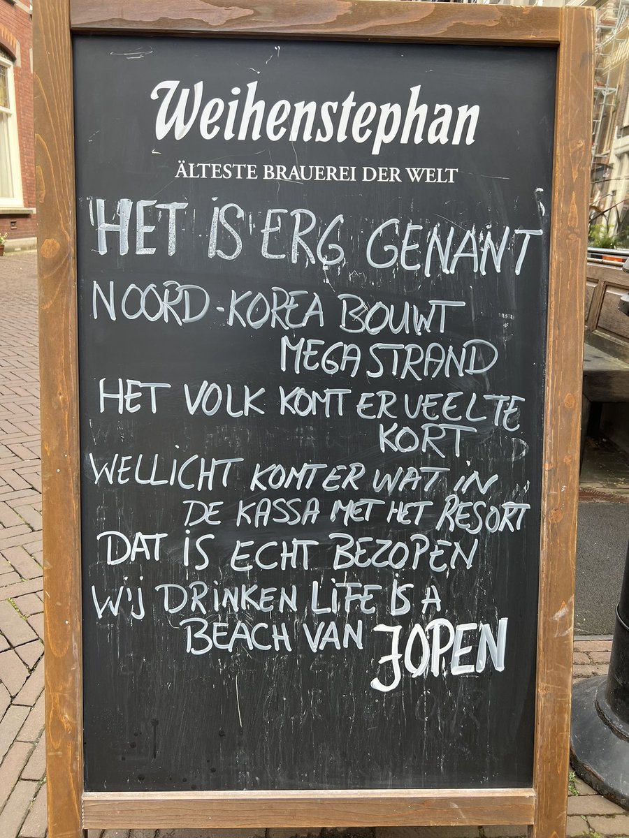 Strand 🏖️ 

#kroegpraat #cafeleven