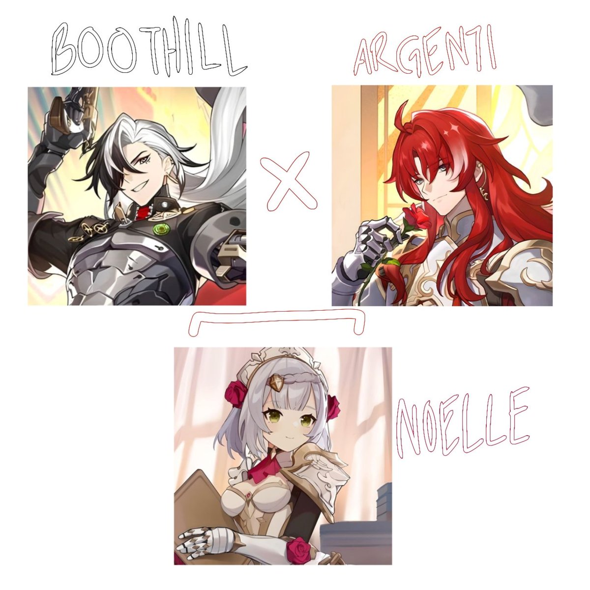 luvlykae's tweet photo. Daughter

#Argenthill #noellegenshin #noelle #hsr #genshinimpact https://t.co/K4FE0Ftggy