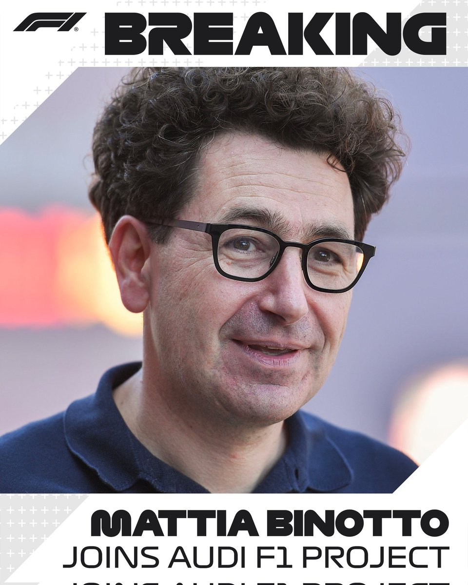 Fanat1cos's tweet photo. Giro sorpresivo de Audi: reestructura el liderazgo en Sauber. Mattia Binotto, ex jefe de Ferrari, será director de operaciones y director técnico del equipo de Hinwil. Andreas Seidl y Oliver Hoffmann abandonan el proyecto.
#F1 #Suber #Audi https://t.co/UQ90Xx0JMp