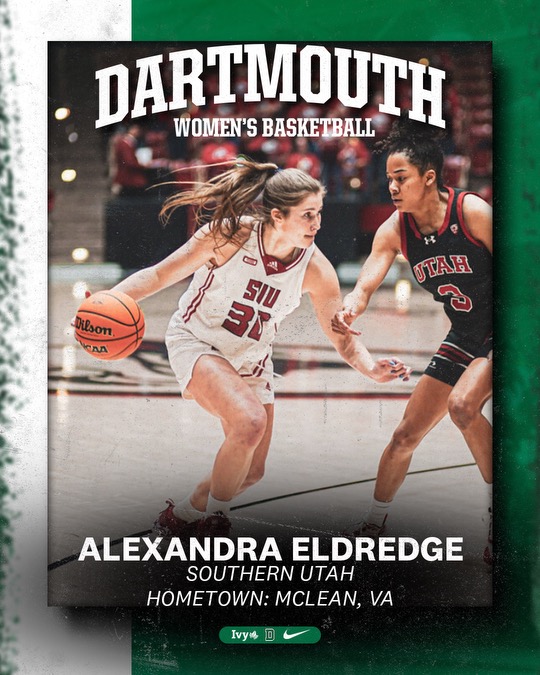 Welcome to Dartmouth, Alexandra!

#GoBigGreen | #TheFutureIsGreen