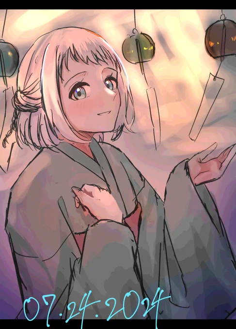 お祭り、風鈴#葛城リーリヤ生誕祭2024#葛城リーリヤ誕生祭2024 