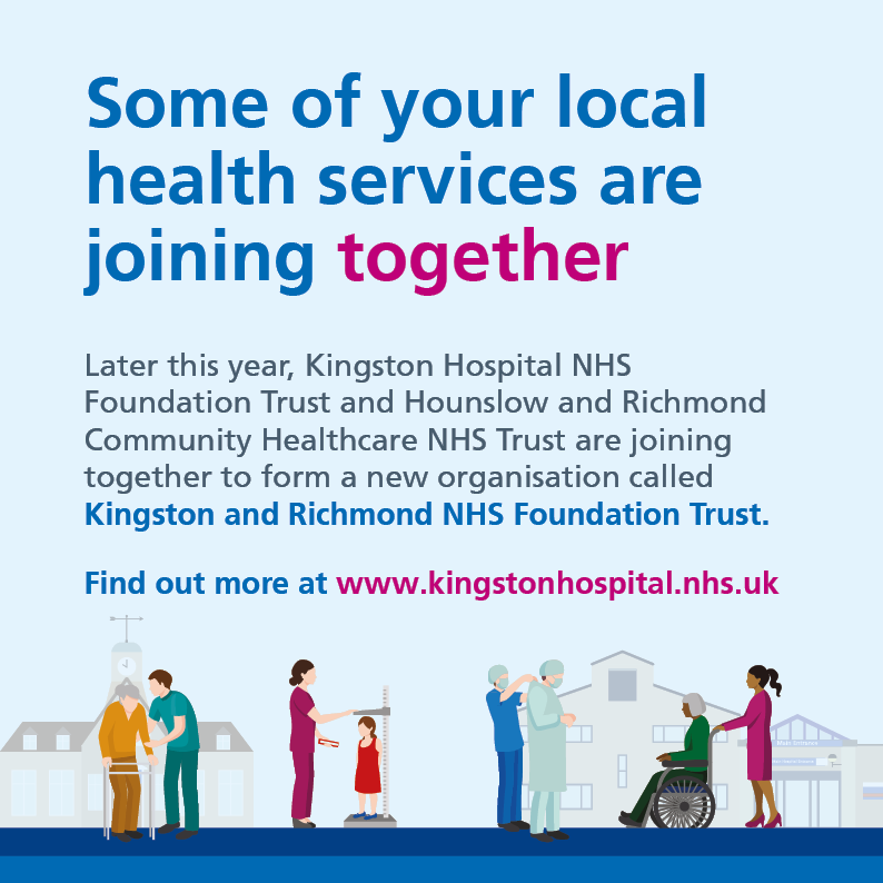 Later this year, some of your local healthcare services will be joining together to improve care for you and your family.  

Find out more: kingstonhospital.nhs.uk/some-of-your-l…
