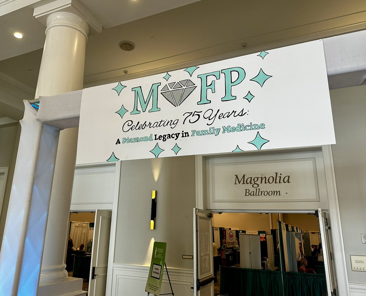 JacksonHeartMS's tweet image. Celebrating MAFP’s 75th year of Family Medicine at the annual conference- making education and networking fun! #MAFP #familymedicine #education