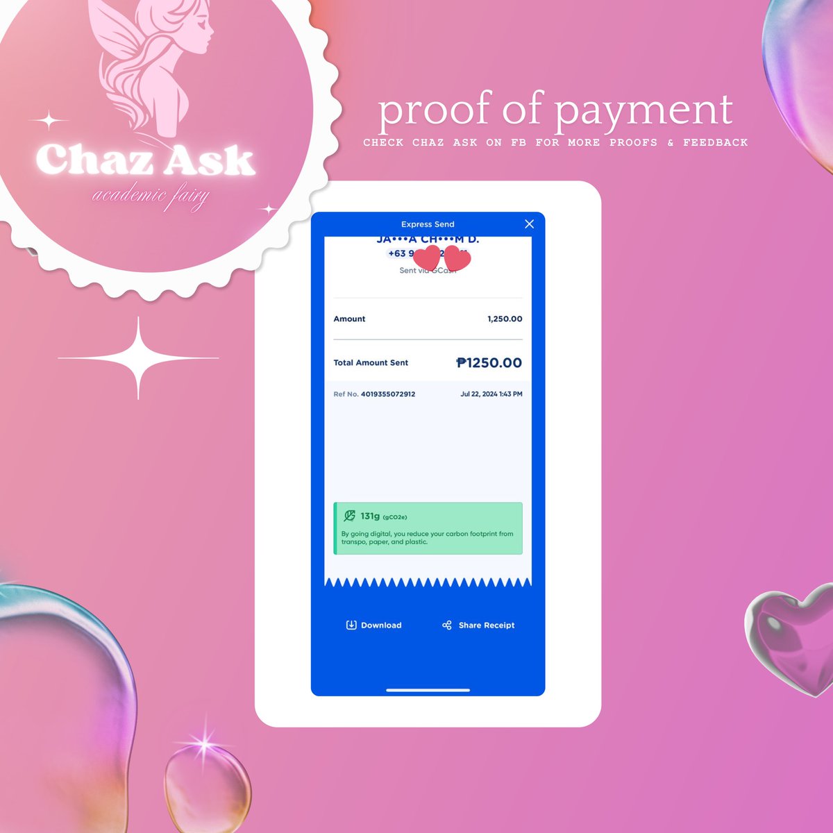 1 research paper with chapters 1-3, SOLD for a worth of ₱1.2**k🌸🌸  thank you so much for trusting chaz ask, the academic fairy✨

#ChazAsk_academicfairy_proofs_and_feedback