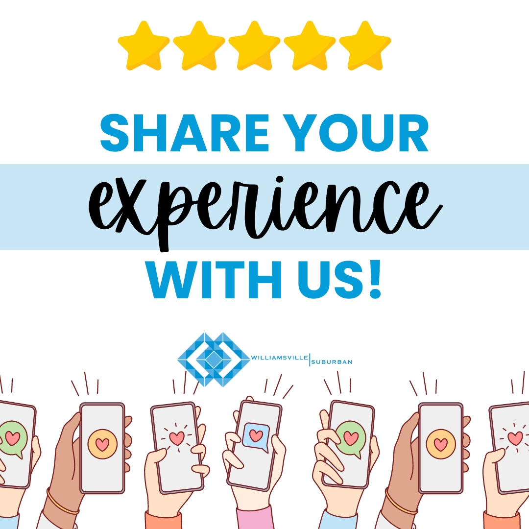 WilliamsvilleCC's tweet image. If you've experienced care at Williamsville Suburban, please take a moment to leave us a review. Share your thoughts and help others discover the quality of care we provide. Leave your review here 👉 revyoumeplease.com/williamsville-….

#BuffaloCommunity #Buffalo #BuffaloNY #BuffaloRehab