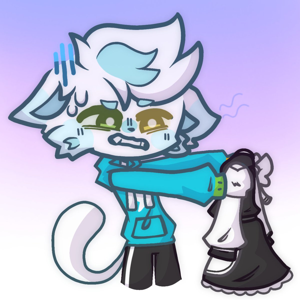 Our Artist friend has commissions open. They made art for us in the past and it's SWAG + CHILL. If you're looking for PNGTuber models, YouTube thumbnails or smth - hit em up!
(This art is 2 years old, imagine how good is it now?)
@Hira_Hirachi