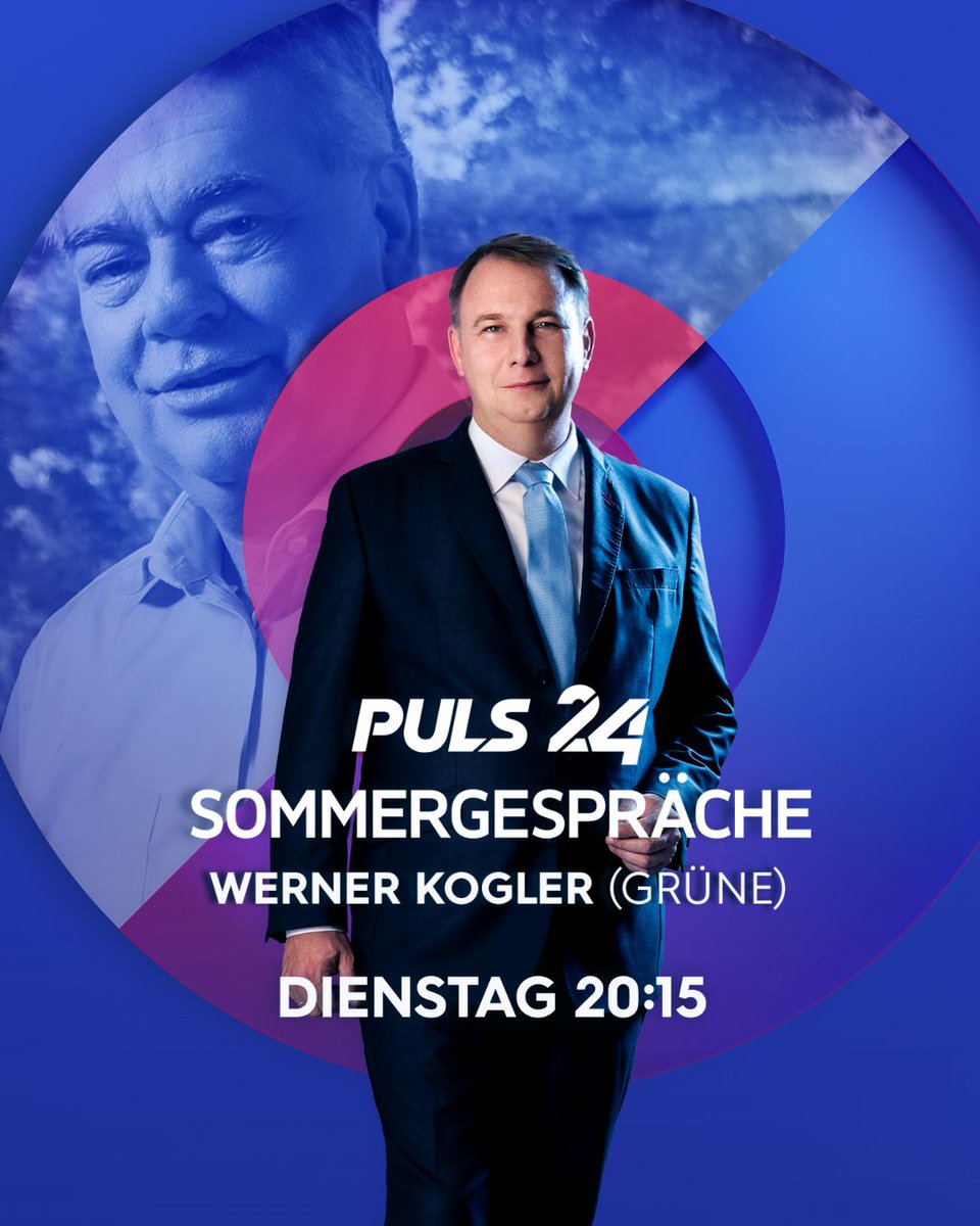 PULS 4 (@puls4) on Twitter photo Startschuss für die Sommergespräche auf PULS 24 und PULS 4! 🔍🗳️ Meinrad Knapp spricht mit Vizekanzler und Grünen-Chef Werner Kogler über Höhen und Tiefen des letzten Jahres, aktuelle Themen und die Wahl Ende September 🎤 Heute um 20:15 Uhr auf PULS 24, PULS 4 & <a href="/joynoesterreich/">Joyn Österreich</a> Startschuss für die Sommergespräche auf PULS 24 und PULS 4! 🔍🗳️ Meinrad Knapp spricht mit Vizekanzler und Grünen-Chef Werner Kogler über Höhen und Tiefen des letzten Jahres, aktuelle Themen und die Wahl Ende September 🎤 Heute um 20:15 Uhr auf PULS 24, PULS 4 & <a href="/joynoesterreich/">Joyn Österreich</a>