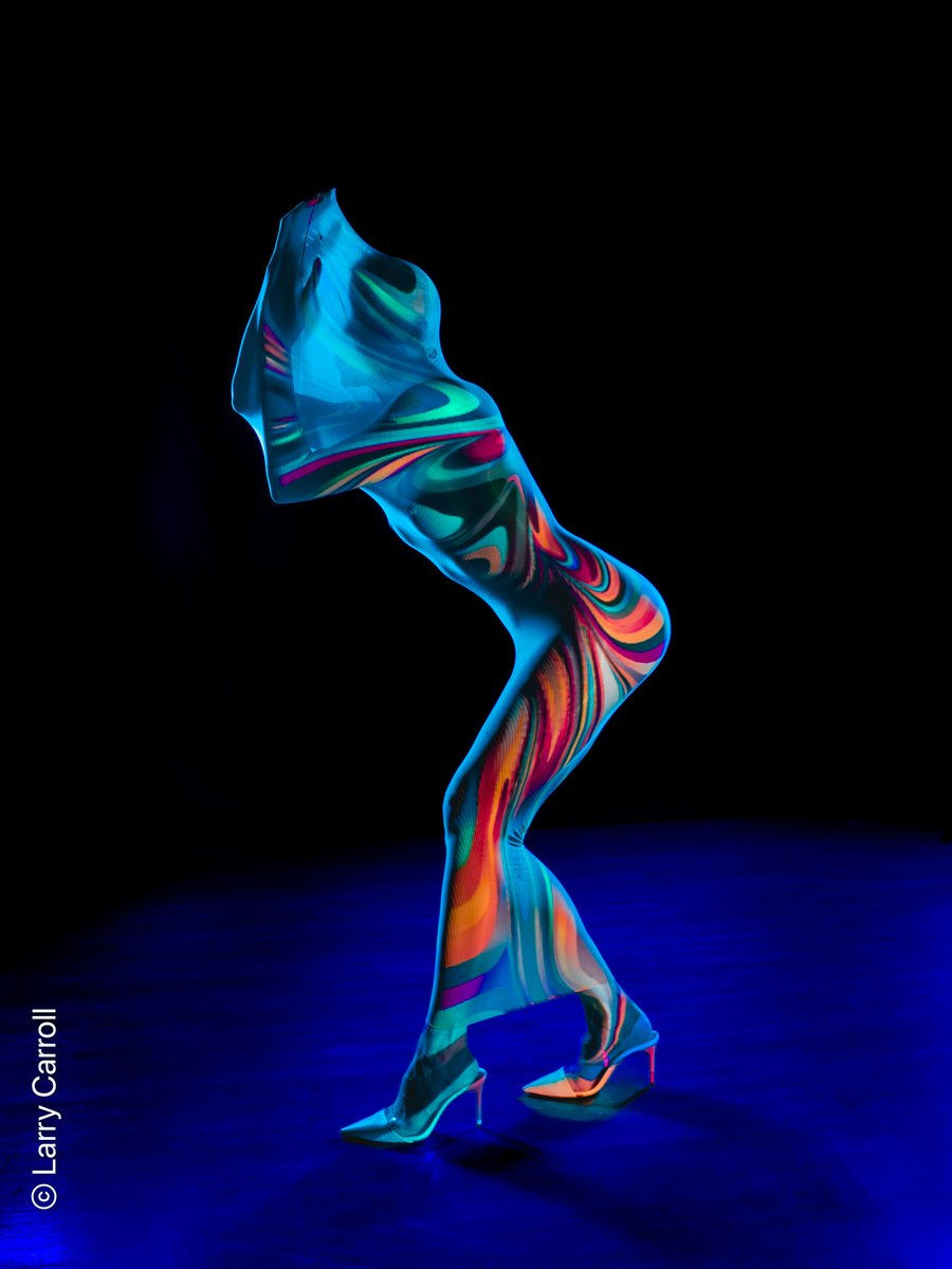 The art of photography is so vast you never stop learning... this community has such a depth of  talent...
Created in a blackout studio with projected key light…
Pattern on stocking achieved in camera
Huge thank you to Phil &amp; Lisa for bringing this project together  technically.