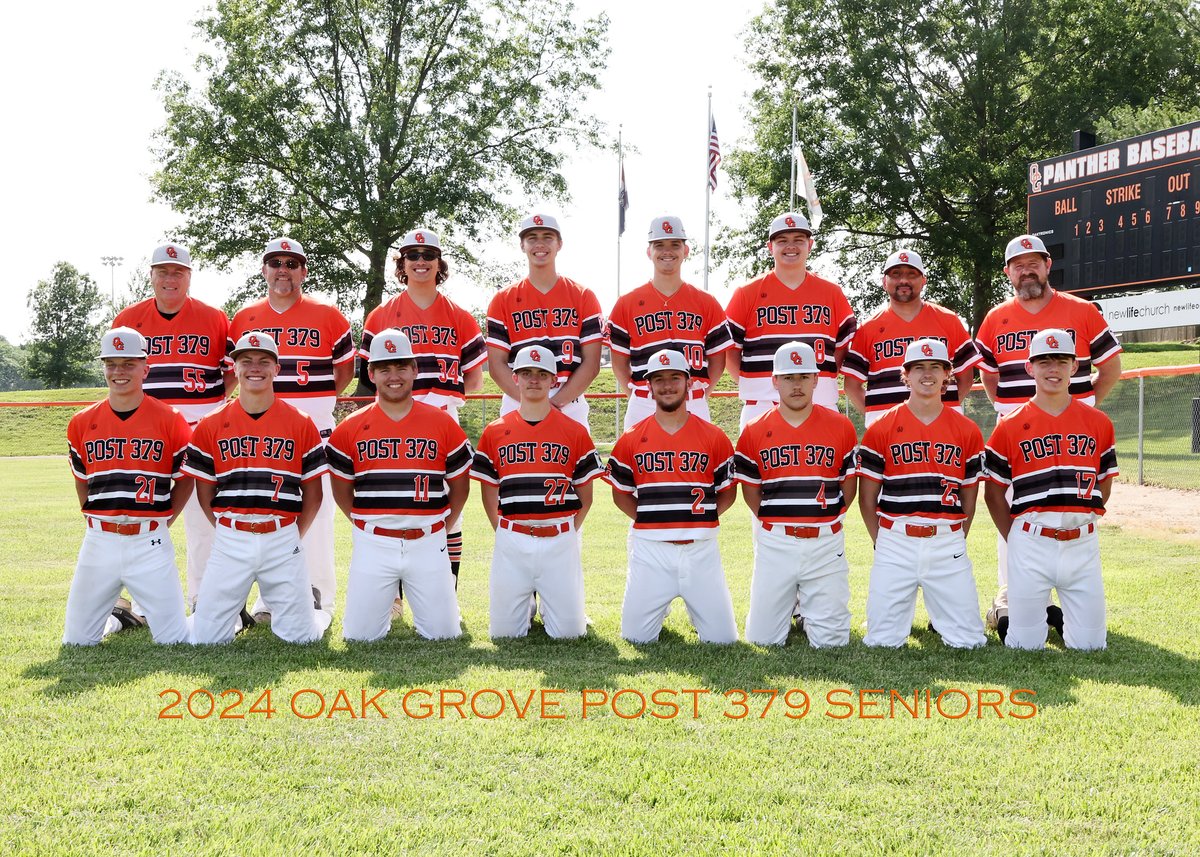 OGPOST379LEGION (@ogpost379legion) on Twitter photo Oak Grove Post 379 takes on Lees Summit outlaws post 189 in sedalia tonight for zone championship. Game 1 starts at 530 pm. Game 2 follows if OG win game 1. Hope to see you all there. <a href="/MOLegionBall/">Missouri American Legion Baseball</a> <a href="/OutlawsPost189/">Leeās Summit Outlaws Post 189 Legion Baseball</a> <a href="/Post626Owls/">Post626OwlsBB</a> <a href="/499fikebaseball/">Fike Baseball</a> Oak Grove Post 379 takes on Lees Summit outlaws post 189 in sedalia tonight for zone championship. Game 1 starts at 530 pm. Game 2 follows if OG win game 1. Hope to see you all there. <a href="/MOLegionBall/">Missouri American Legion Baseball</a> <a href="/OutlawsPost189/">Leeās Summit Outlaws Post 189 Legion Baseball</a> <a href="/Post626Owls/">Post626OwlsBB</a> <a href="/499fikebaseball/">Fike Baseball</a>
