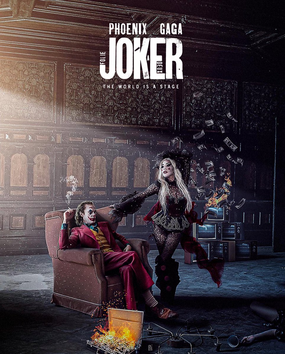Alma_graficas's tweet photo. When you’re smiling… i don’t feel lonely anymore 🃏♦️ @jokermovie  / I did this hope you like it 🖤 #ladygaga #joker #JokerFolieADeux  #JokerMovie #todphillips #joaquinphoenix #Joker https://t.co/GDrn9wWqgK