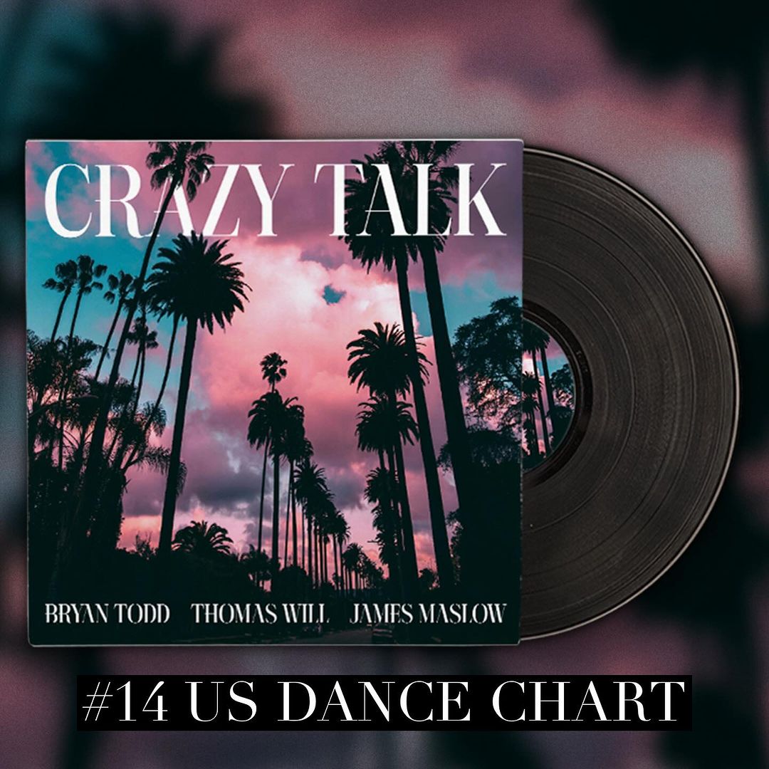 BTRSpain's tweet photo. Crazy Talk, tema en el que participó @jamesmaslow junto con @BTMUSIC y #ThomasWill, ¡ha alcanzado el puesto #14 en la US Dance Chart!
(Bryan Todd vía Instagram) https://t.co/B4oynnRx7P