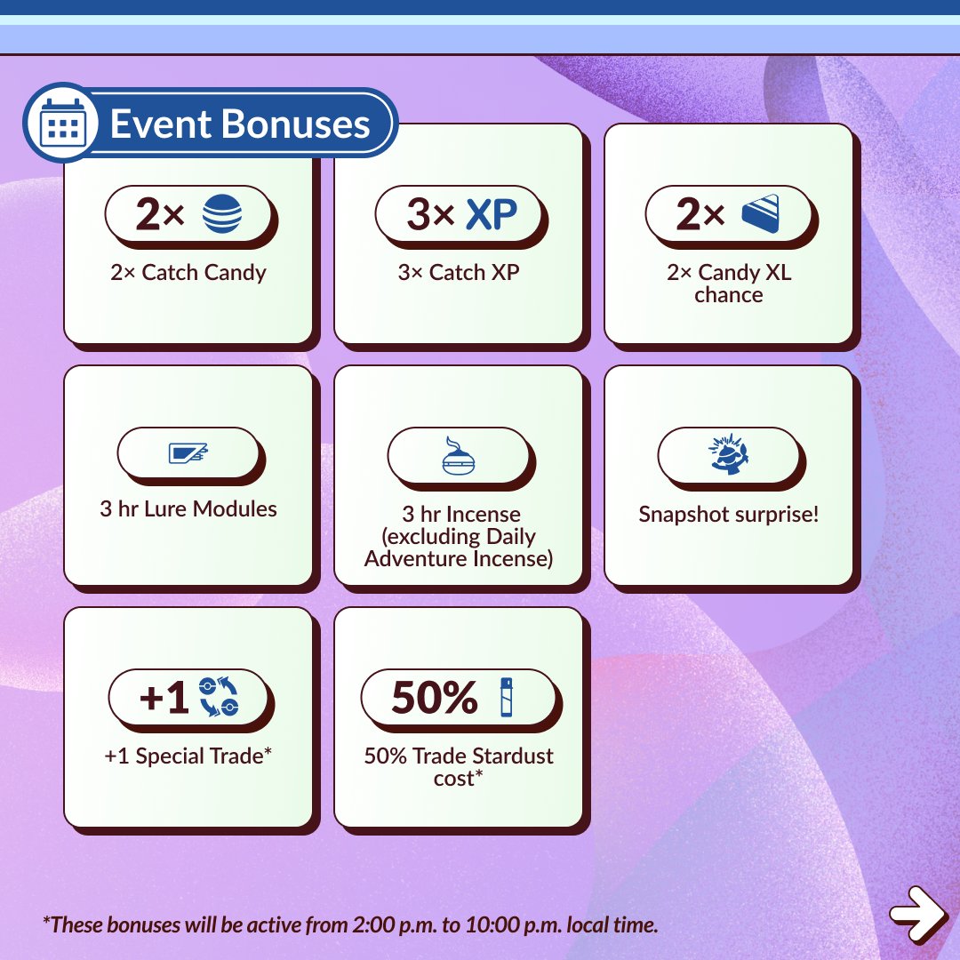 PokemonGoApp's tweet image. Popplio, the Sea Lion Pokémon, will be jumping into #PokemonGOCommunityDay on August 31 from 2:00 p.m. to 5:00 p.m. local time. 💧

pokemongolive.com/post/community…