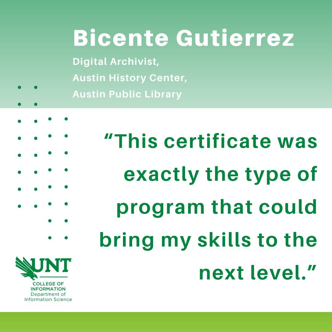 UNT Information Science Dept. tweet media