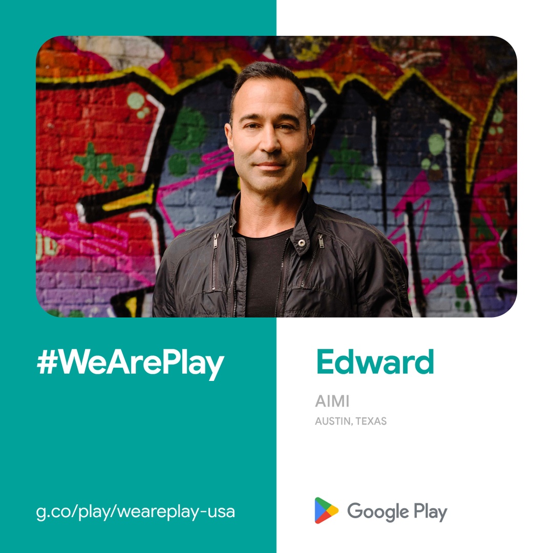 aimifm's tweet photo. We're honored to be spotlighted by Google Play in their #WeArePlay campaign! Thank you to our amazing users for supporting us as we continue to innovate and pioneer our generative music platform. https://t.co/kbE8xIchqR