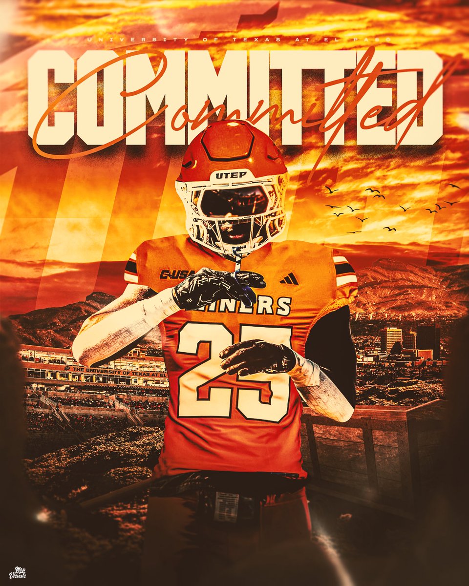 What  better way to celebrate my 20th birthday than by announcing my commitment to THEE University of Texas @ EL Paso !! 🧡 #AG2G #GoMiners <a href="/UTEPFB/">UTEP Football</a> <a href="/UTEPCoachCJones/">Chris Jones</a> <a href="/CoachjjClark/">J.J. Clark</a> <a href="/MJCFootball/">MJC Football</a> <a href="/CoachO60/">Devone Yelverton</a> <a href="/DinoPhilyaw/">Dino philyaw</a> @NilxGroup