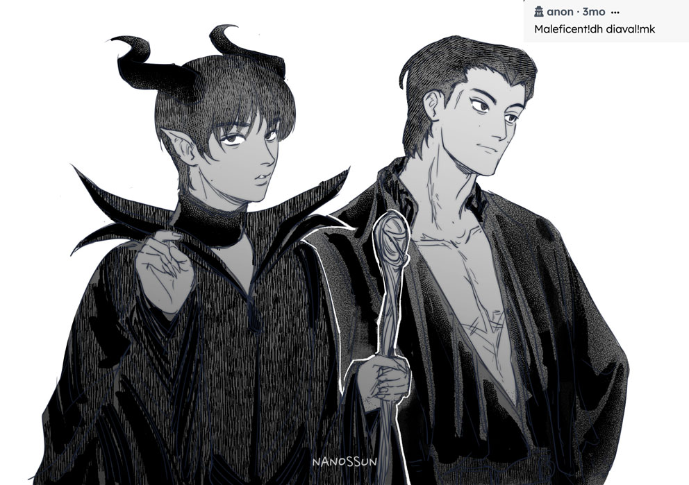 nanossun's tweet photo. maleficent hyuck and diaval mark req 🫠🫠

#맠동 https://t.co/K4E6CLTT4e