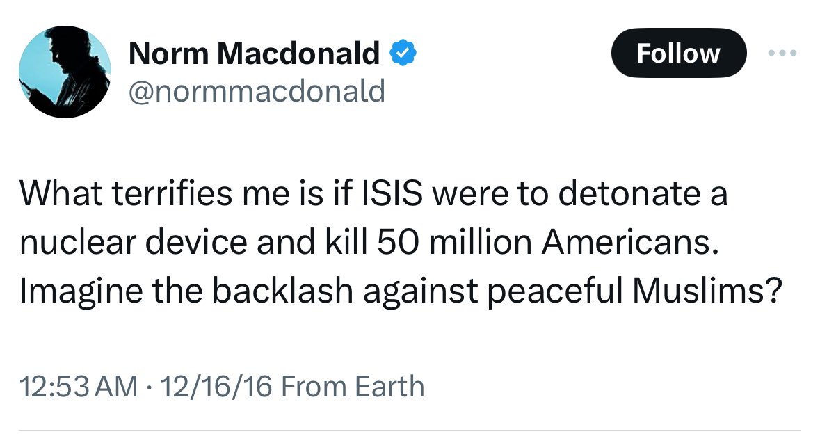 @apocalypse_1991 Never fails to disappoint.

Liberals care more about mean words than atrocious actions committed against innocent people.