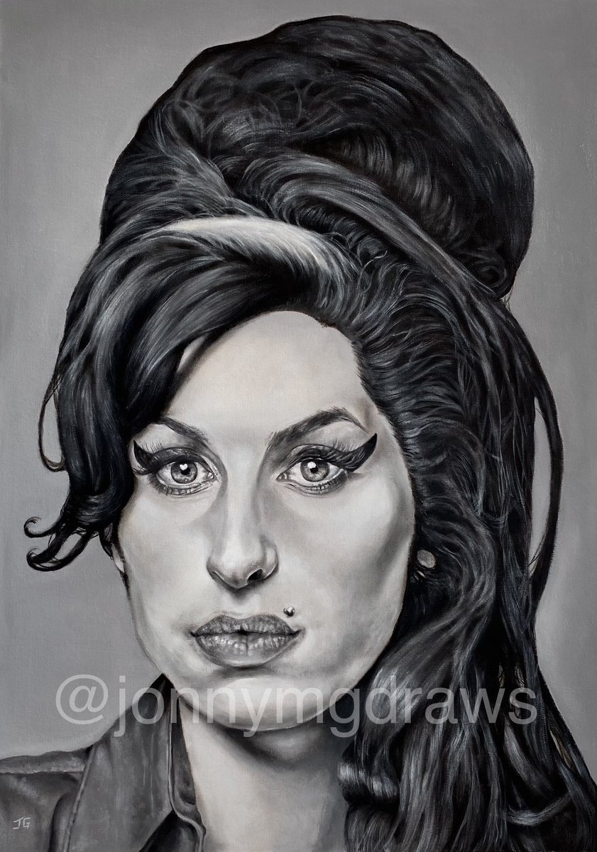 jonnymgdraws's tweet photo. 13 years since we lost this icon. RIP Amy Winehouse. ❤️
(Oil painting by me).
#ripamy #AmyWinehouse https://t.co/rtDouYmpPr