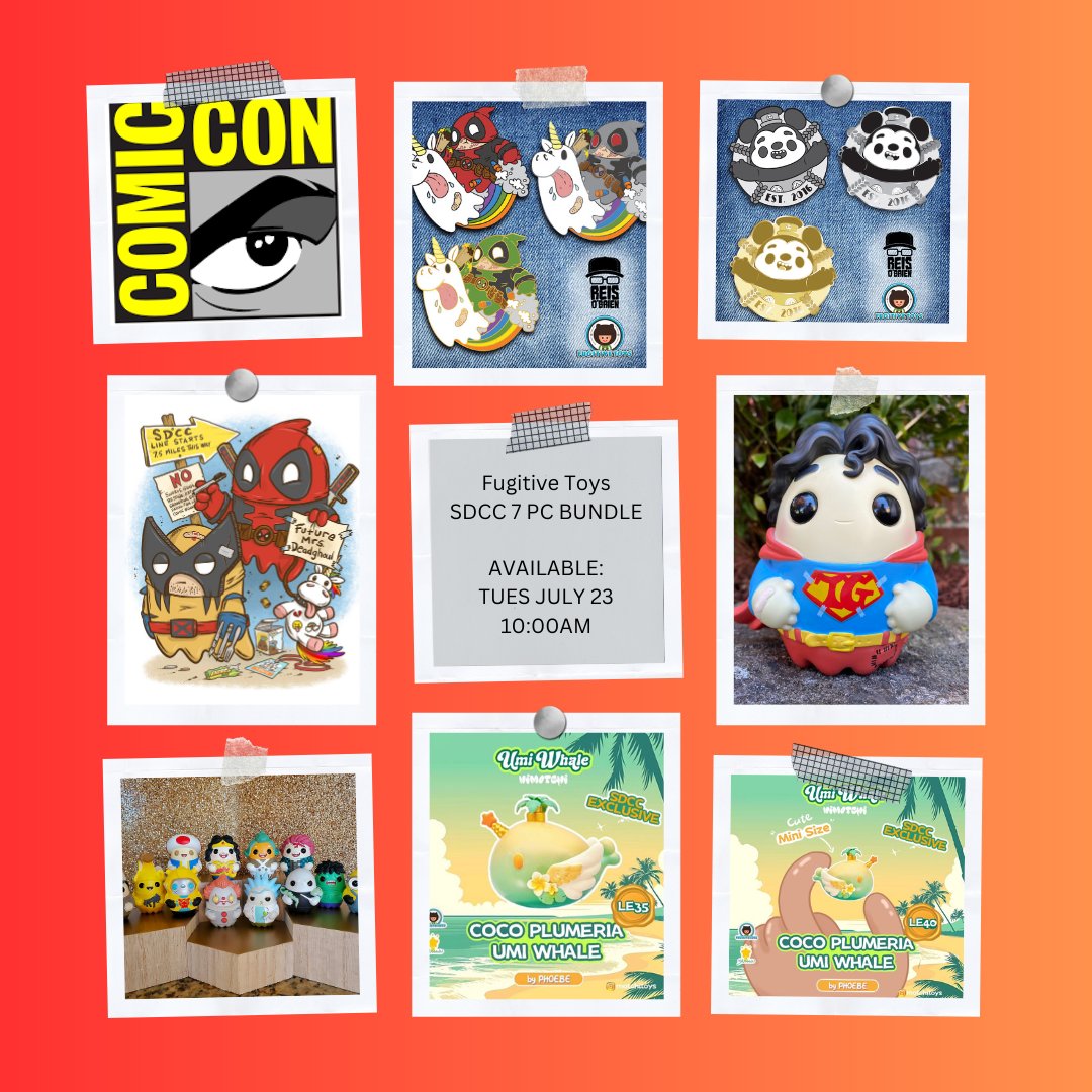 fugitivetoys's tweet photo. Greetings!

A limited amount will be available online at:
https://t.co/Dm93e4kSTu

Yes, it includes the exclusive tote bag!

#sdcc #exclusive #originaltinyghost #tinyghost #fugitivetoys https://t.co/rvpIDBNzls