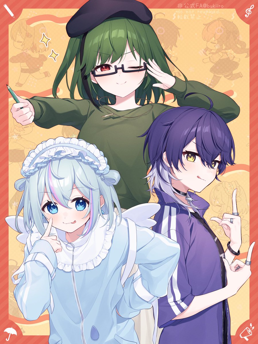 「FA」|山吹色のイラスト