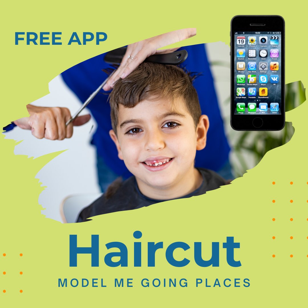 Haircuts can be stressful! Try this free story-style app that helps prepare kids w/#autism to go to the hairdresser.
modelmekids.com/apps-for-autis…
#apps #freeautismapps #appsforautism #autismapps #autismhairdresser #videomodeling #autismsupport #bcba #socialskills #slpeeps #modelmekids