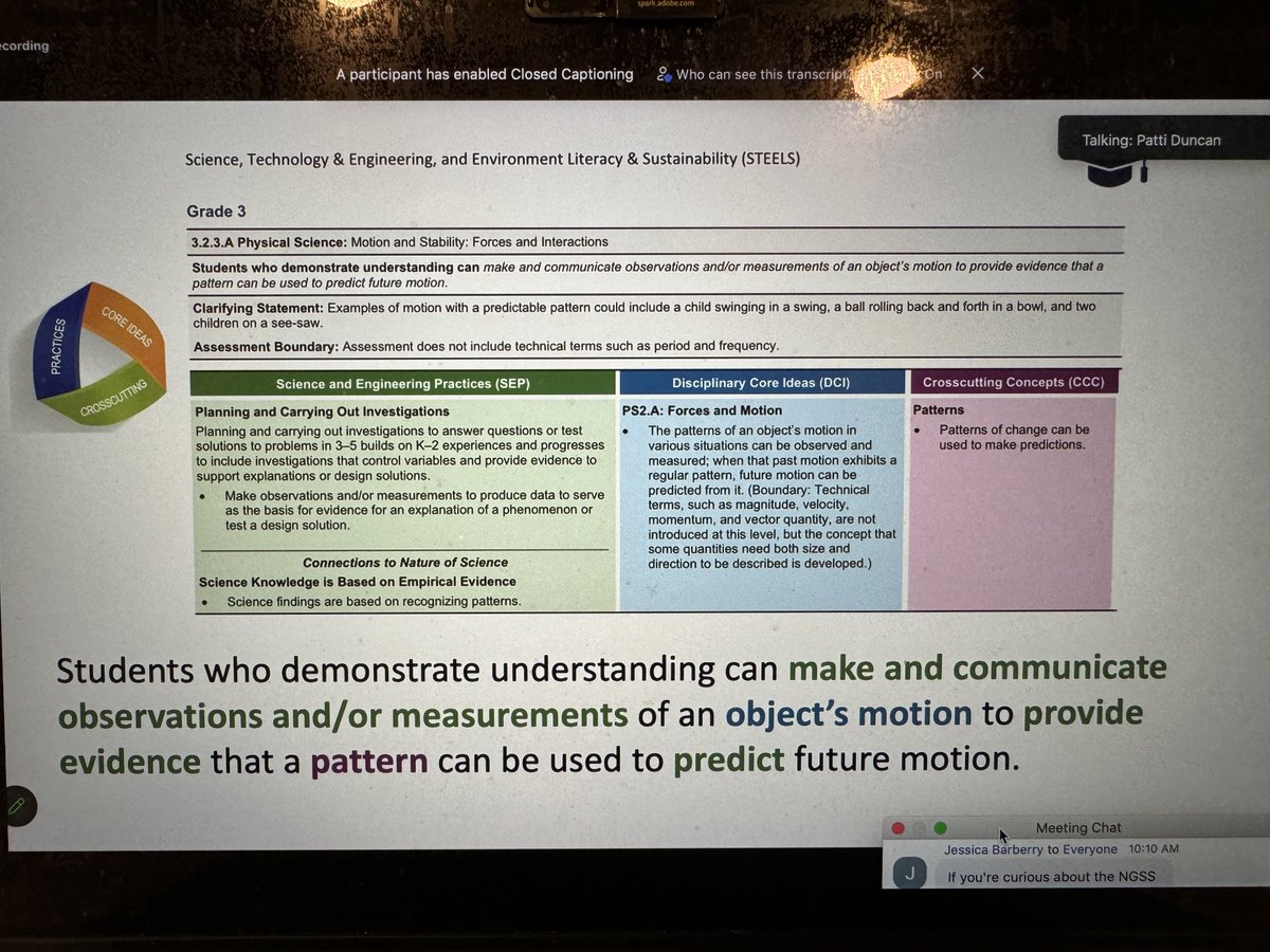 magistrazee's tweet photo. βStudents who demonstrate understanding can β¦β instead of βstudents will be able toβ¦β #PAECTlearns STEELS https://t.co/5gB9R3qWQr