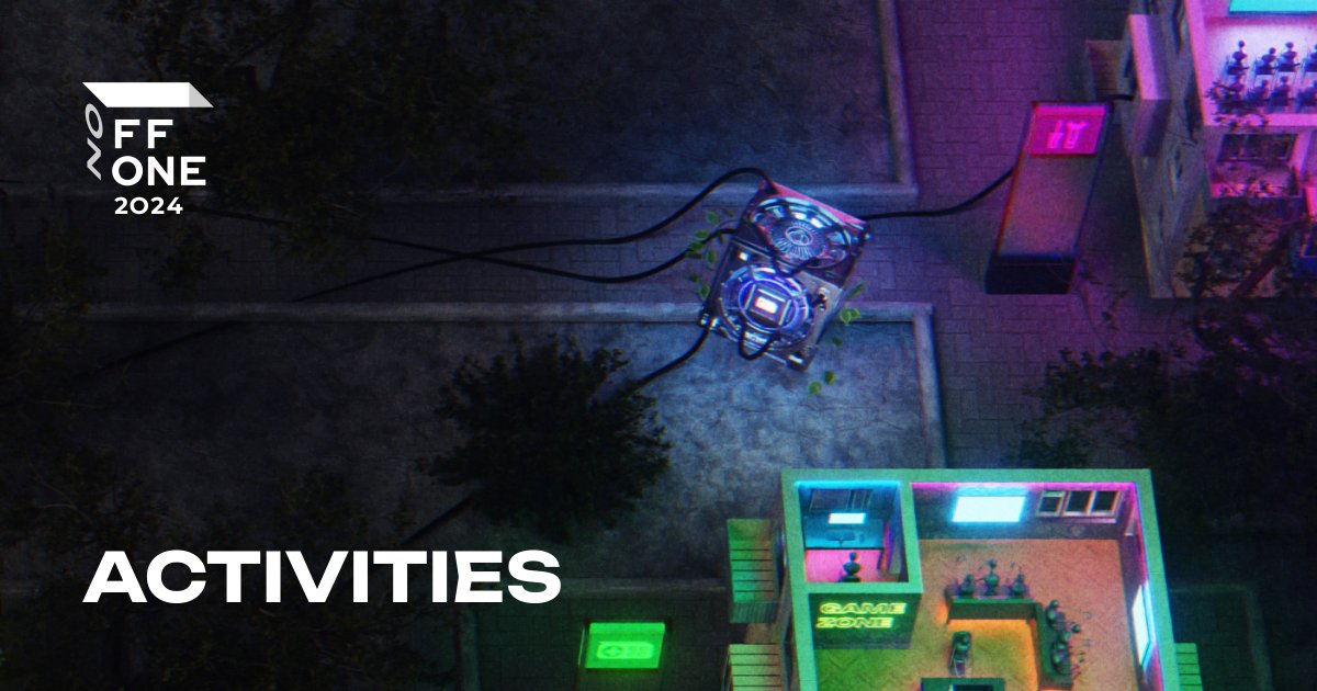 This year, there's a ton of entertainment awaiting you at OFFZONE. Join the activities to win offcoins, sleek merch, and even tequila shots!

And don't forget to bring your laptop. It'll come in handy for solving tasks.

Learn more: bit.ly/4dcz2y3