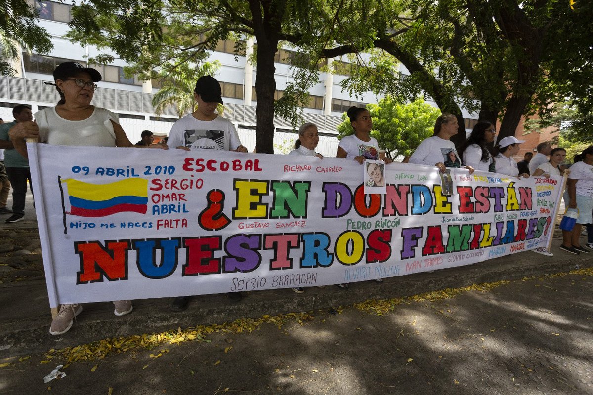 Esperanza de Madre, una organización que reúne a familiares de venezolanos desaparecidos, en la frontera entre Venezuela y Colombia, así como en otras poblaciones de los estados Táchira y Apure, tiene registro de 48 casos de venezolanos desaparecidos
🔗bit.ly/3HpKUiq