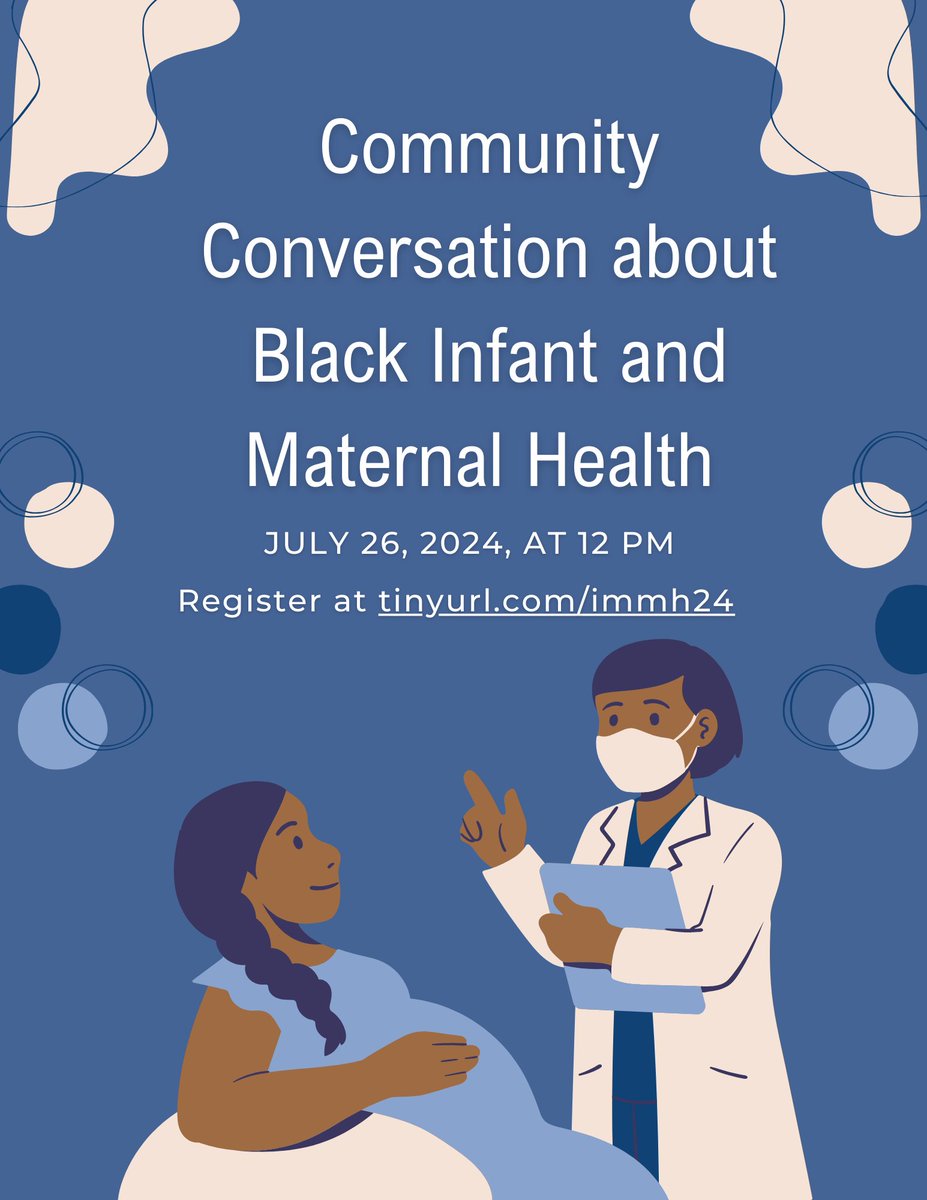 WVCBP's tweet photo. This Friday, the WVCBP is hosting a webinar bringing together health experts, community leaders, &amp; families to discuss the disparities in Black infant &amp; maternal health outcomes in WV. We invite you to be part of this important conversation as we seek solutions &amp; support. https://t.co/bEWVuPtSS1