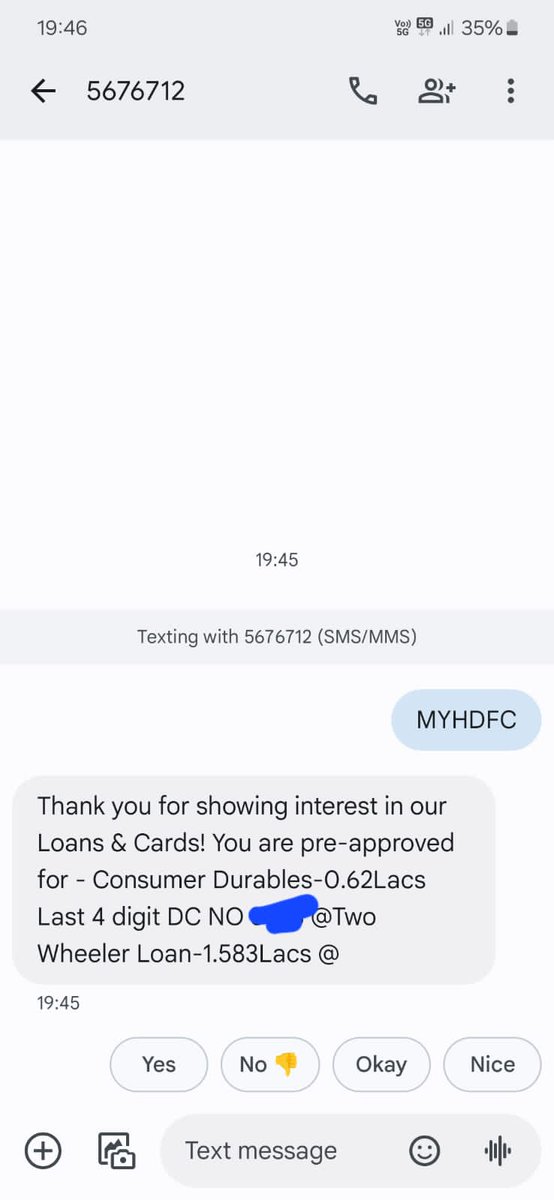 TheSerious57's tweet photo. @AmazonHelp @HDFCBank_Cares @amazonIN Bank shows I am eligible &amp; your amazon app showing I am not https://t.co/avMnK6M4PJ