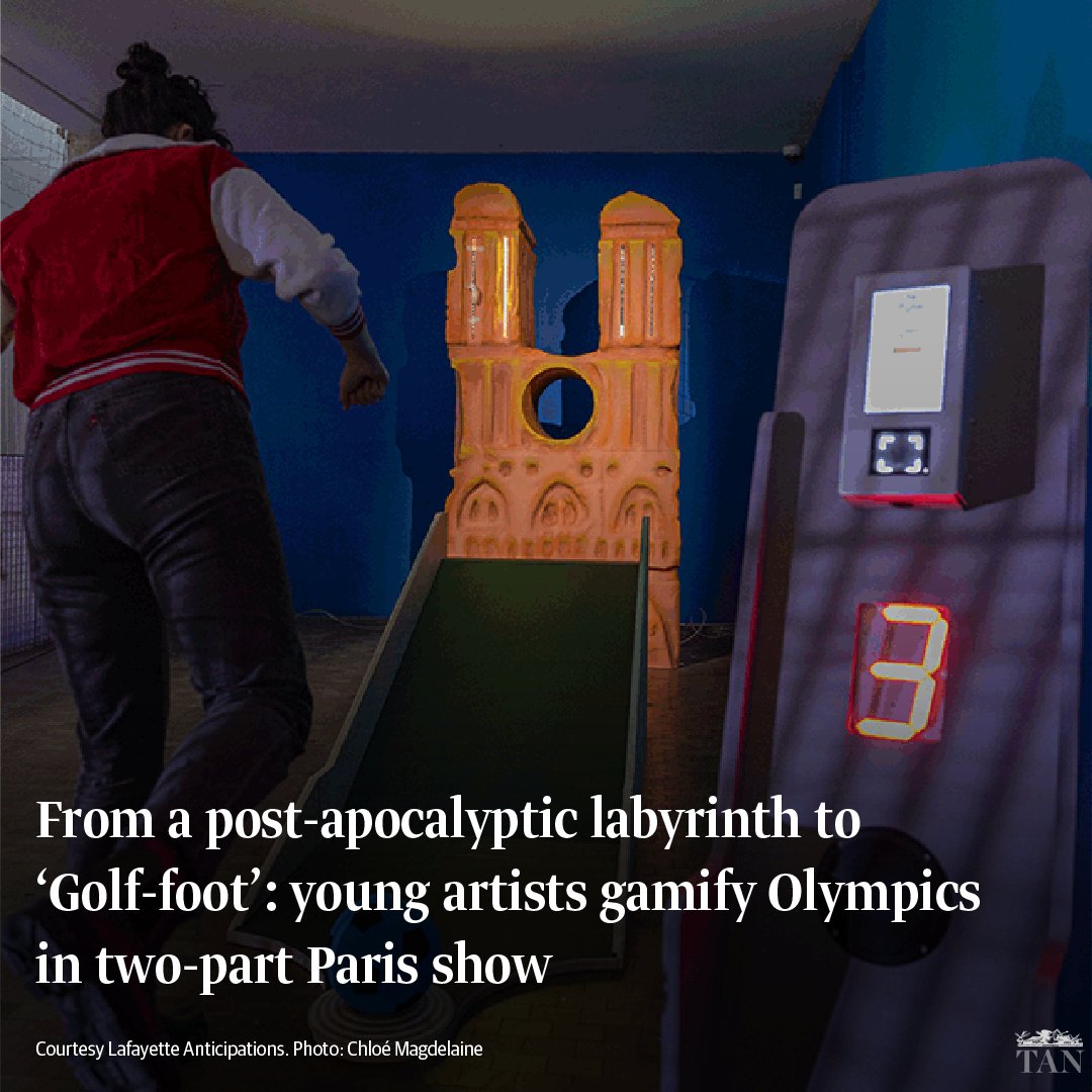 Sixty secondary school students have reimagined an alternative Olympic park in the whimsical two-part Paris show, Gold Rush, at Lafayette Anticipations and Ateliers Médicis, coordinated by ebb global <a href="/ebb_global/">EBB</a>

ow.ly/UOig50SI9gc