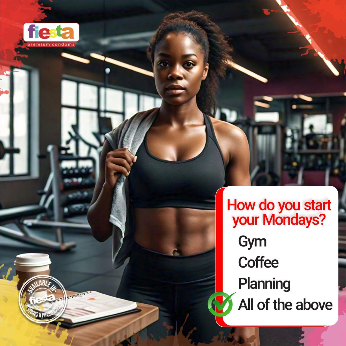 fiestanaija's tweet photo. Setting up your week properly helps you stay organized, reduces stress, and boosts productivity, ensuring you accomplish your goals efficiently.
.
For more information:
Call:7790
Visit: https://t.co/Foiinry0g0
.
.
#dkt #dktnigeria #fiestacondoms #FiestaIntim #ProlongPleasure https://t.co/3c3Pt4fi9d