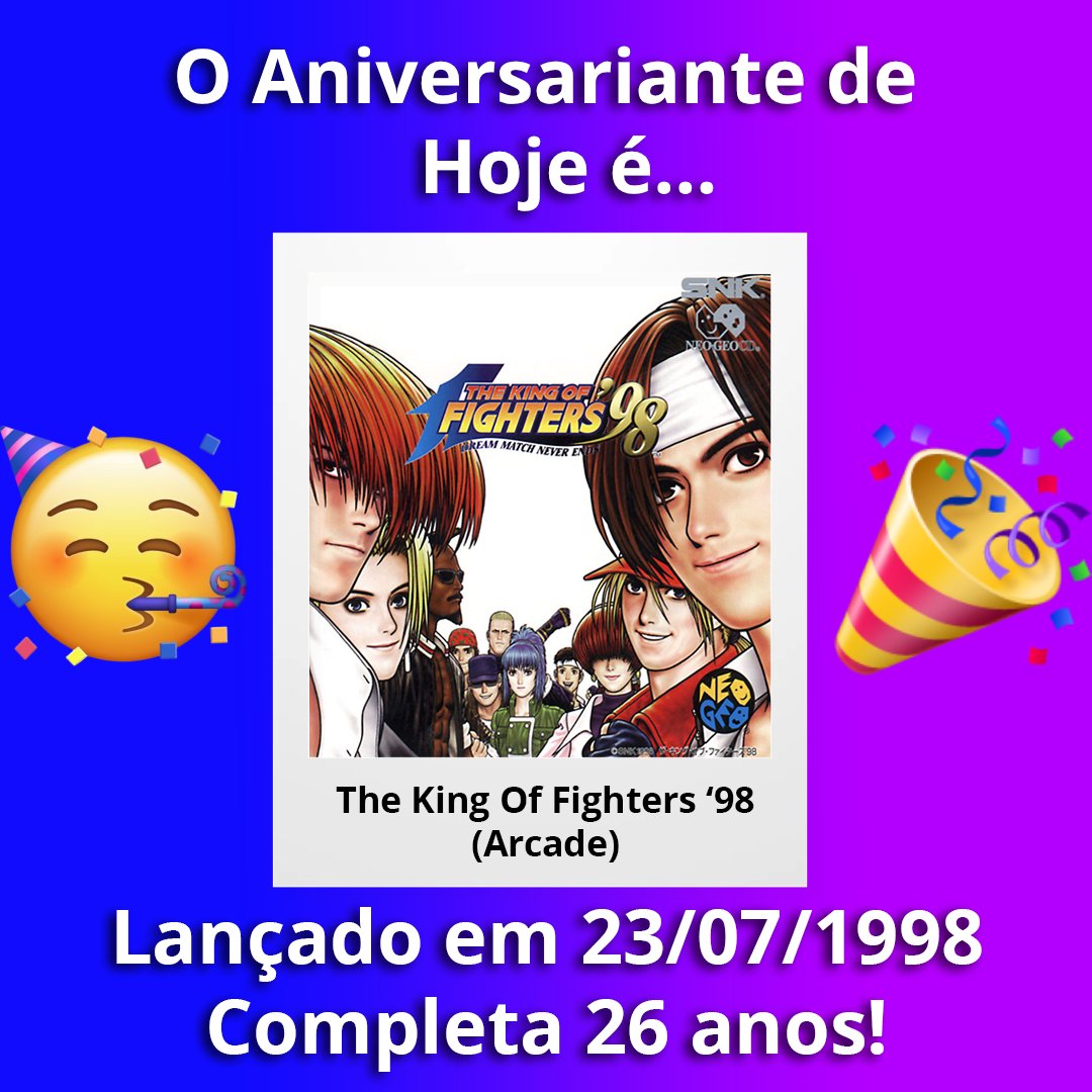 radioOSTgames's tweet photo. Hoje temos dois grandes aniversariantes!

Castlevania Chronicles e KOF 98!

Nos diga nos comentários qual desses jogou mais e suas OSTs favoritas de cada jogo! https://t.co/gNHz0uKRN4