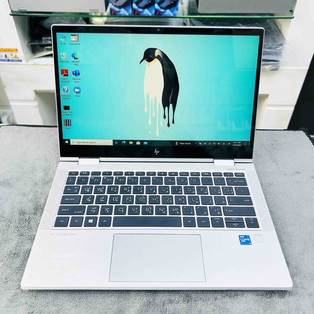 BGizzleT's tweet photo. HP EliteBook x360 830 G8 Notebook 2-in-1 Convertible Laptop PC – 11th Gen Intel i5, 16GB RAM, 512GB SSD, 13.3 inch Full HD (1920×1080) Touchscreen, Thunder Bolt 4 Type C, Windows Hello, Finger print , Win11 Pro, Backlit KB – Silver with SIM.
 Call/App 0777326006 https://t.co/cHdPKJpGxL