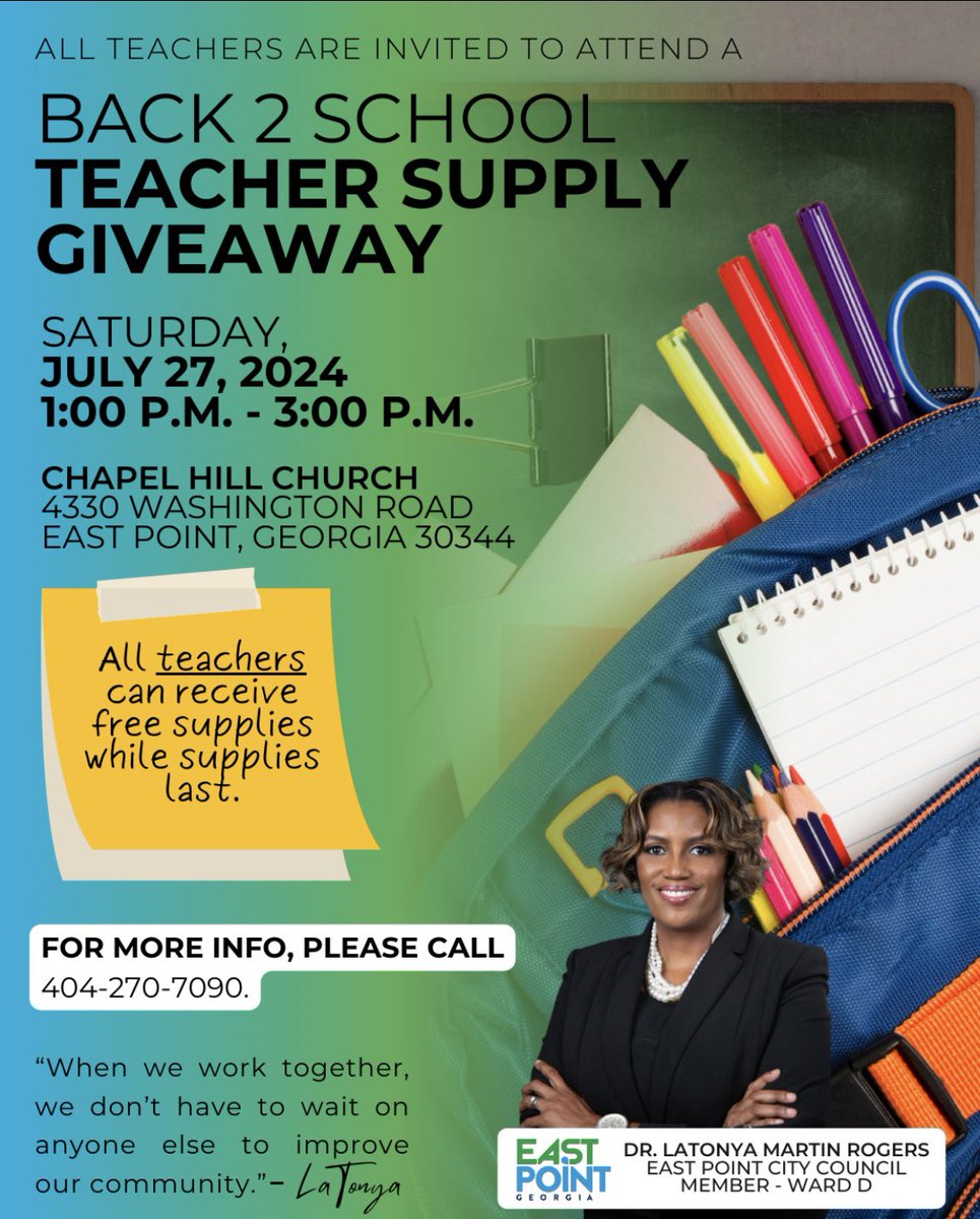 Teachers! Teachers! Teachers! This initiative is for you! 
#teachersmatter
#staygolden