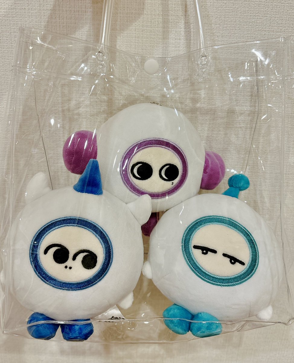 トニセングッズ　マロロピロロヨロロワンフーポーチ トニコングッズ③ うちゅ友(マロロ・ピロロ・ヨロロ) ワンフーポーチ