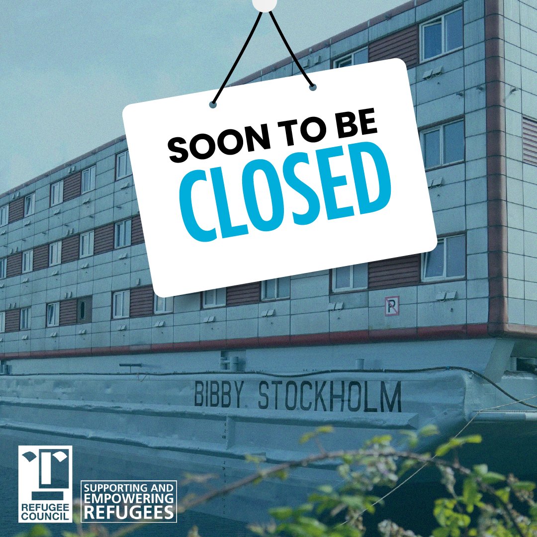 refugeecouncil's tweet photo. 📢 #BreakingNews‌: We welcome the Government's decision of ending the use of the Bibby Stockholm and other barges and hotels. For too long, we've heard from refugees about the dire conditions on the Bibby Stockholm—prison-like, overcrowded, and isolated, making it impossible for people to access the specialist support they desperately need. This step is crucial in fixing our costly, chaotic, and dysfunctional asylum system.