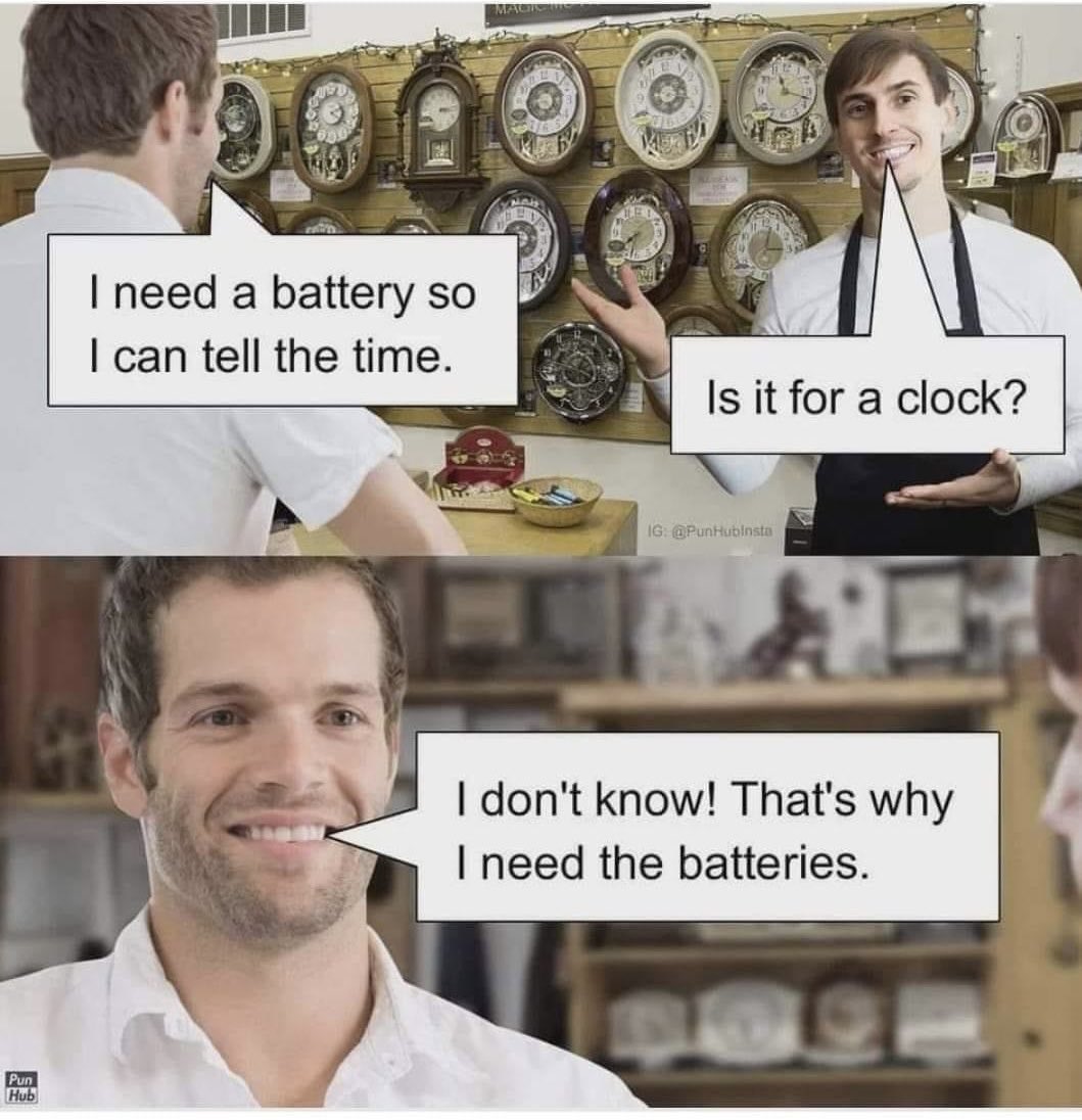Gerraint's tweet photo. #punoclock #dadjokes https://t.co/DrItxpT76Q