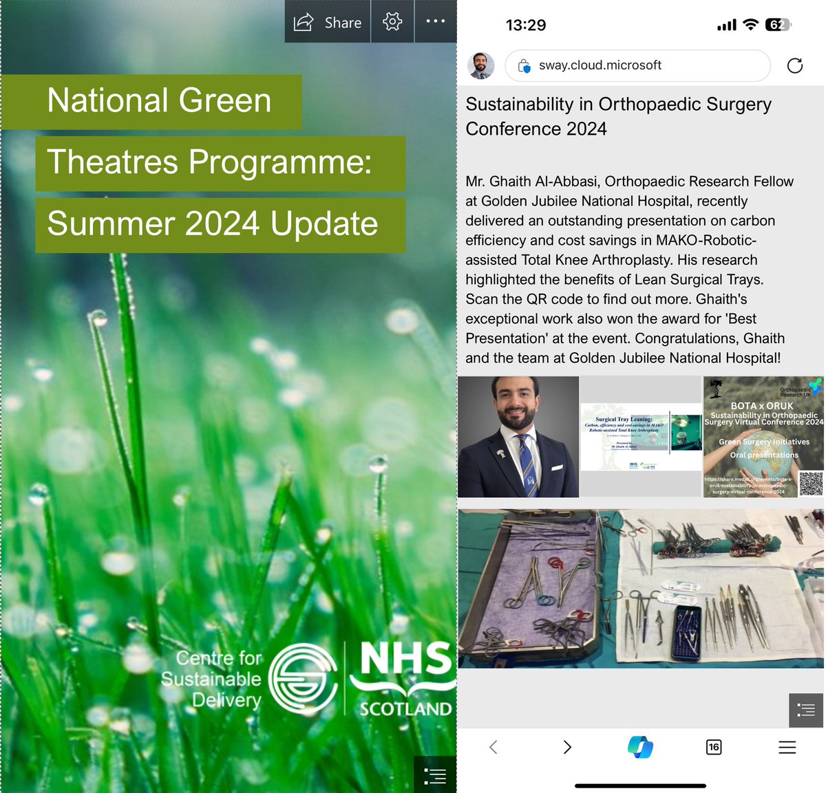 OrthopodGA's tweet photo. Featured in NGTP summer newsletter! Thanks @GJOrthopaedics team for fantastic efforts in getting this project up to this level and hopefully publishing this soon. #mako_knee #sustainable_orthopaedics https://t.co/g6piYo8YM0