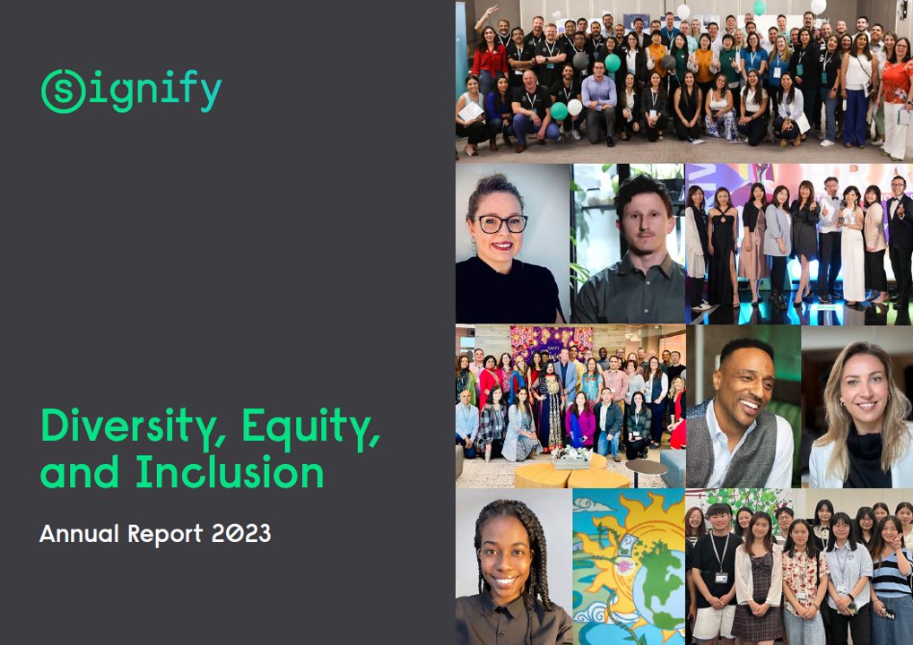 Our 2023 Diversity, Equity, and Inclusion report showcases the progress we've made against our commitments, shining a light on the programs and initiatives that bring our values to life 👉 signify.co/4deELn2

#WeAreSignify