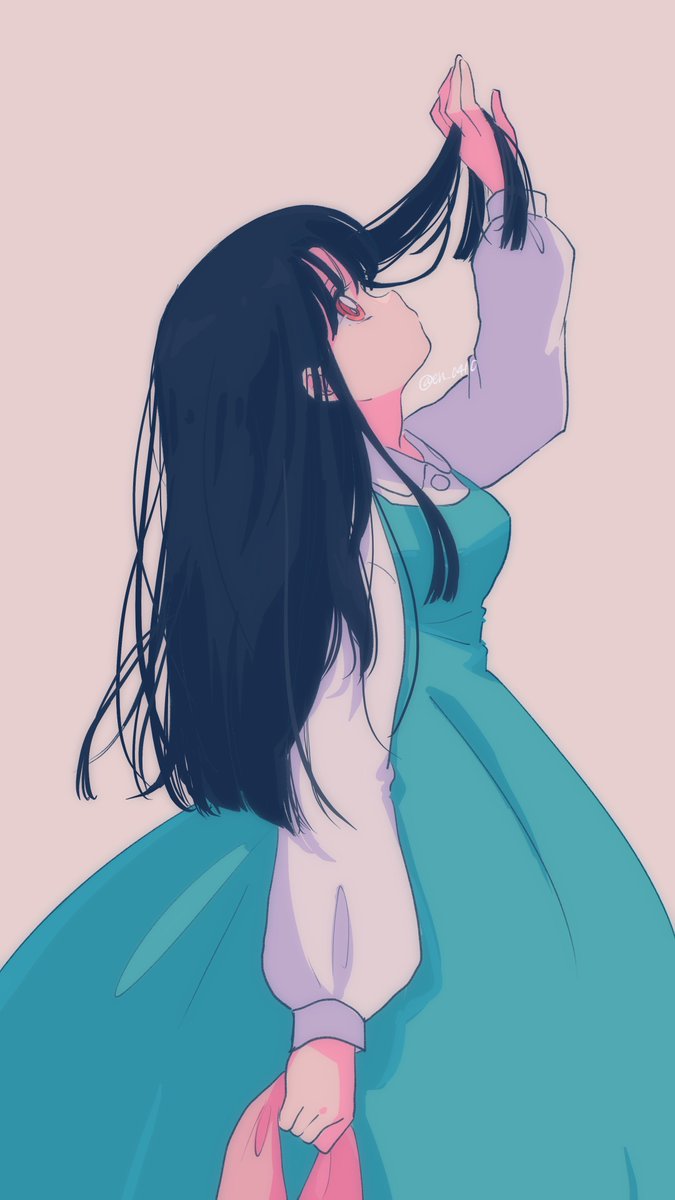 「½hどろ あかねちゃん」|えんのイラスト