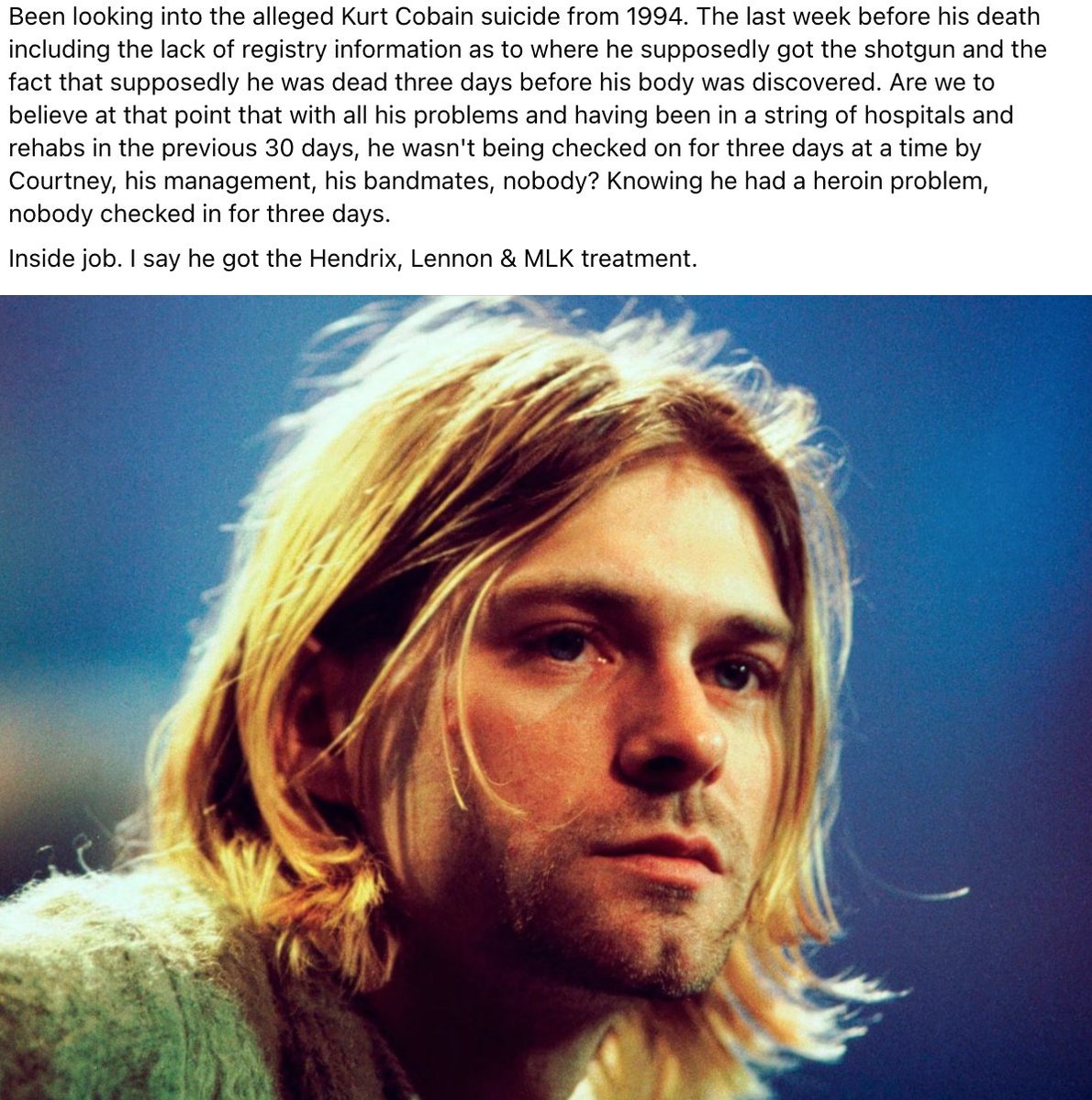 perchUpon's tweet photo. Any #Nirvana fans in the house? https://t.co/oMjOSmey0u