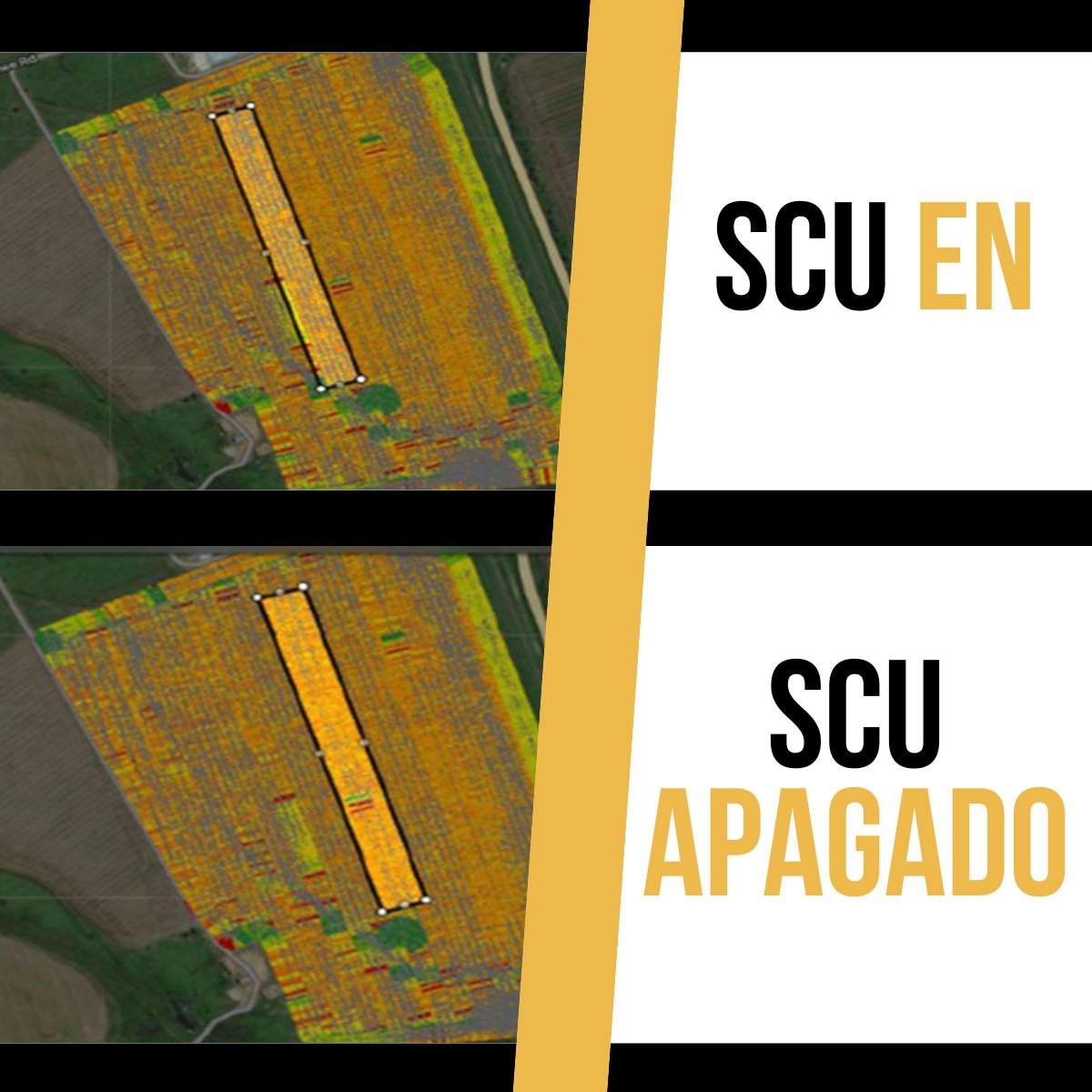 Se llevó a cabo una investigación en Australia para mostrar los beneficios de usar una SCU después de solo un año. En este estudio vimos:
- Reducción del 24% en el área pulverizada
- Reducción del 22% en el uso de químicos
- Reducción del 75% de malezas y voluntarios.